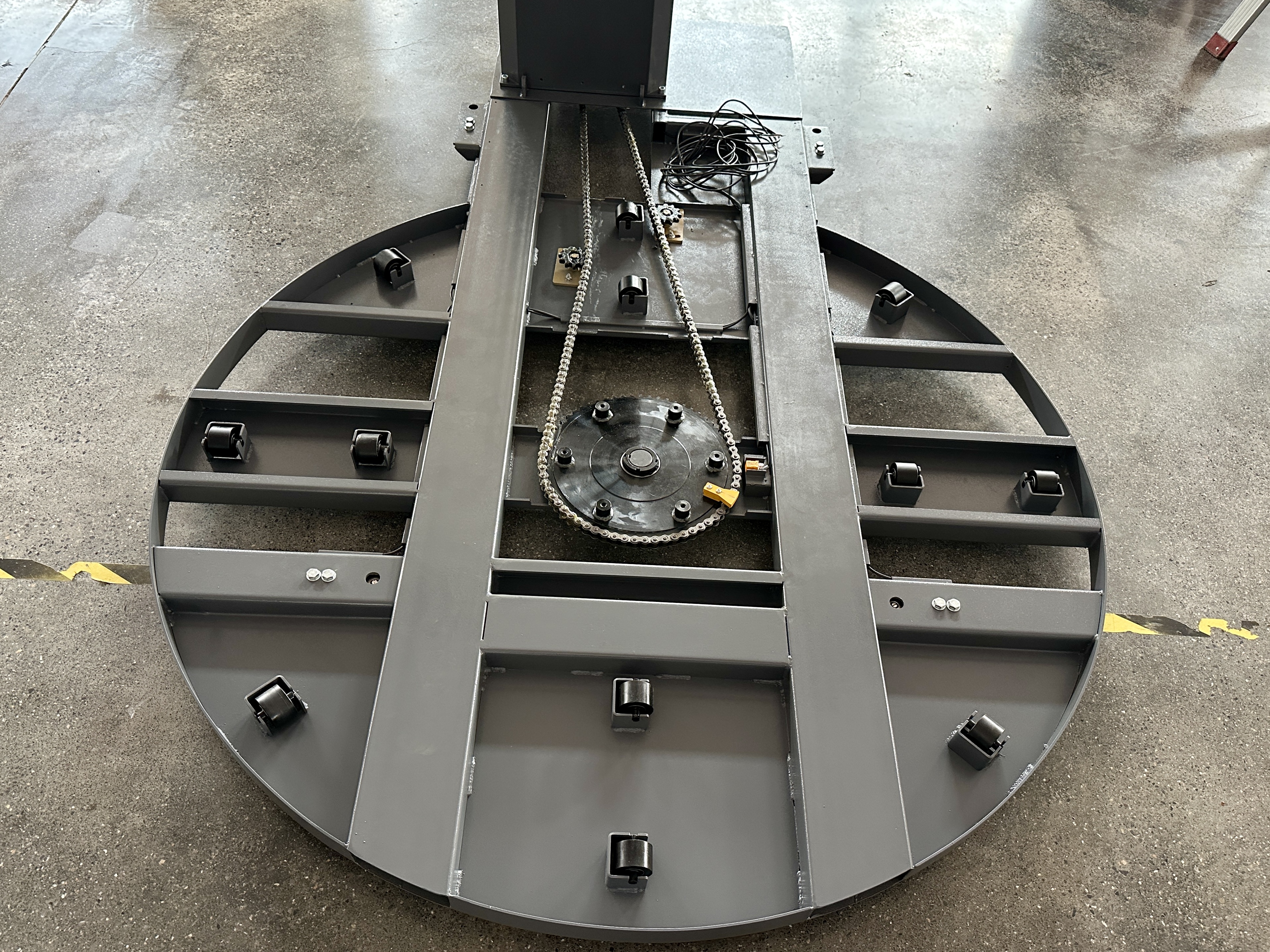 美奇斯托盤纏繞機，省膜！省人！！省心?。?！(圖3)