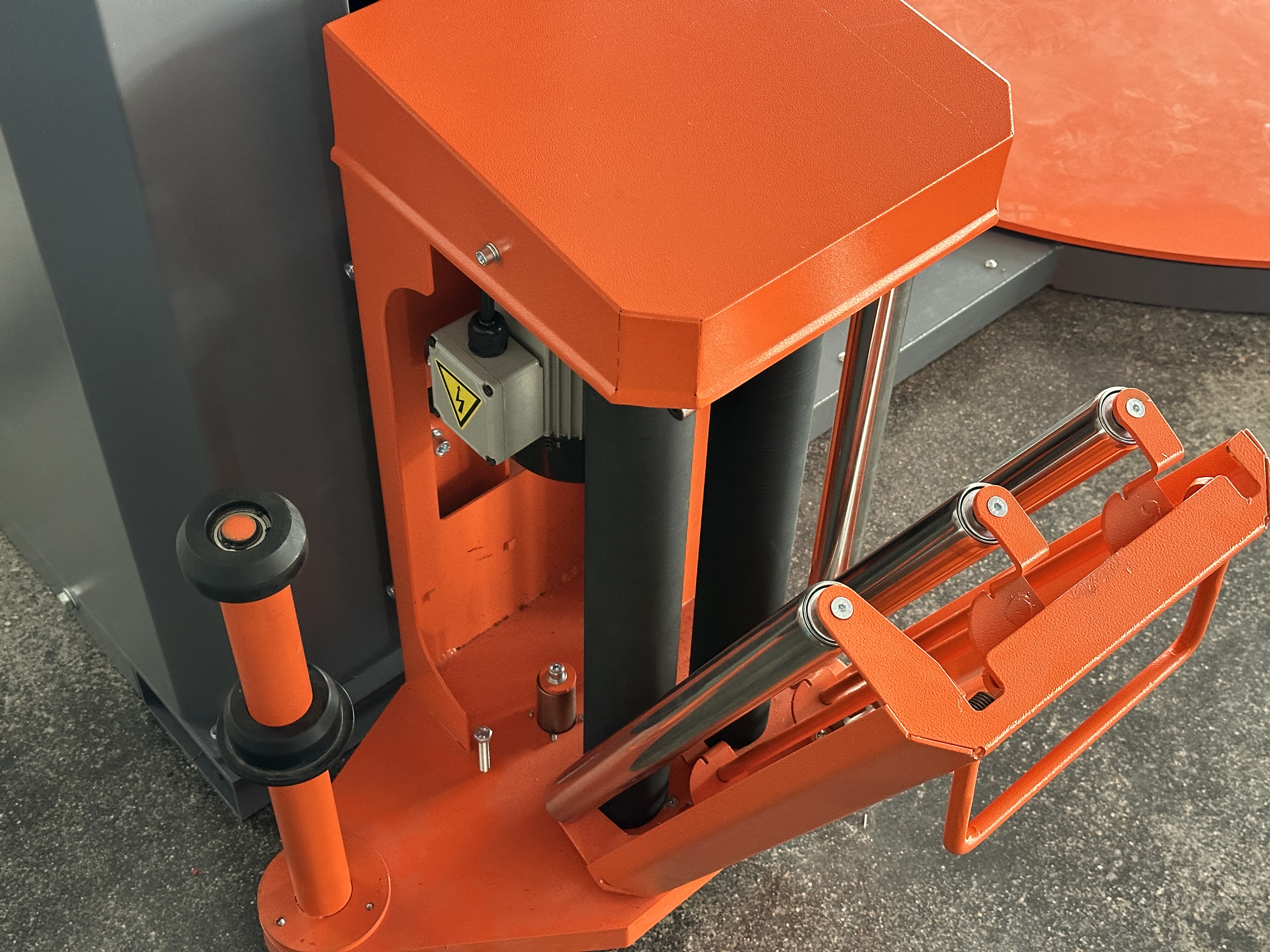 美奇斯托盤纏繞機，省膜！省人?。∈⌒模。?！(圖5)