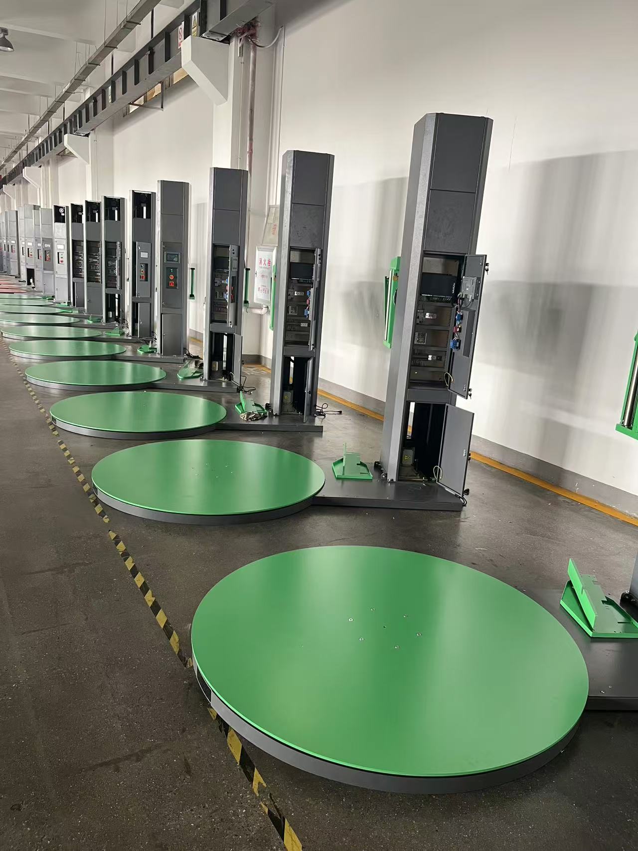 美奇斯托盤纏繞機，省膜！省人?。∈⌒模。。?圖9)