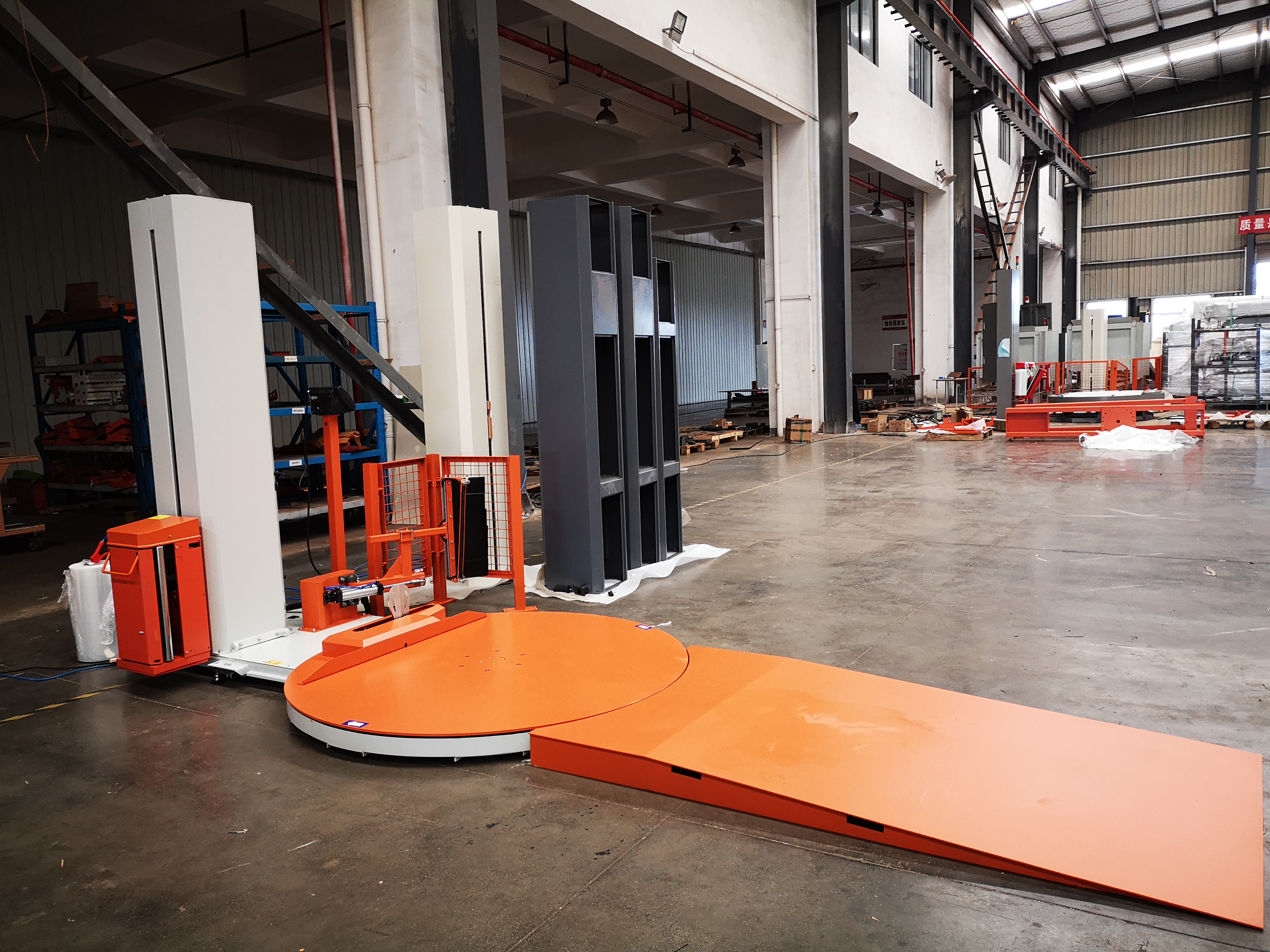 美奇斯托盤纏繞機，省膜！省人?。∈⌒模。?！(圖13)